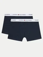 Majtki dla dzieci - Tommy Hilfiger Komplet 2 par bokserek UB0UB00549 Granatowy - miniaturka - grafika 1