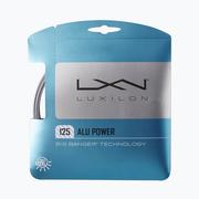Tenis ziemny - Luxilon Naciąg tenisowy BB Alu Power 1.25 mm srebny WRZ9951SI - miniaturka - grafika 1
