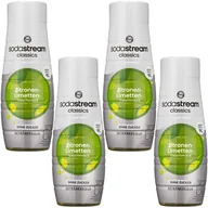 Syropy i koncentraty owocowe - 4x SYROP SODASTREAM CYTRYNA LIMONKA ZERO BEZ CUKRU KONCENTRAT DO WODY - miniaturka - grafika 1