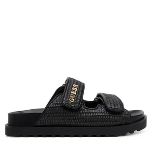 Klapki Guess Fadeliza FLJFDE FAP19 Czarny - Klapki i japonki damskie - miniaturka - grafika 1