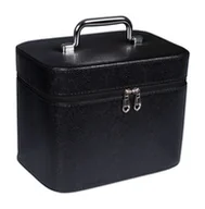 Kosmetyczki, organizery i kuferki - Top Choice Kuferek damski SNAKE Black rozmiar "L" 98925) 1szt - miniaturka - grafika 1