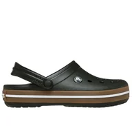 Klapki i japonki męskie - Klapki męskie Crocs Crocband Gum Clog 212756-001 - czarne - miniaturka - grafika 1