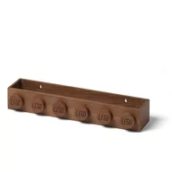 Półki i regały dla dzieci - Dziecięca półka z drewna dębowego bejcowanego na ciemno LEGO® Wood - miniaturka - grafika 1