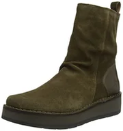 Botki damskie - Fly London Damskie botki Reno053fly, Sludge Olive, 36 EU - miniaturka - grafika 1