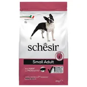 Sucha karma dla psów - Schesir Dog Small Adult z szynką - 2 kg - miniaturka - grafika 1