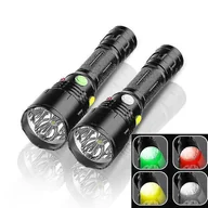 Latarki - Dla XANES 4Colors Light 9Modes Latarka LED Lampa sygnalizacyjna Latarka zewnętrzna Wielofunkcyjna - miniaturka - grafika 1