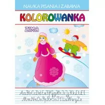 Zima Kolorowanka Praca zbiorowa - Książki edukacyjne - miniaturka - grafika 1