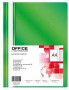 Teczki i skoroszyty - OFFICE PRODUCTS Skoroszyt A4 miękki op.25 - zielo - miniaturka - grafika 1