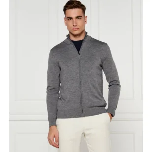 Joop! Wełniany kardigan JK-06Davis Regular Fit - Swetry męskie - miniaturka - grafika 1