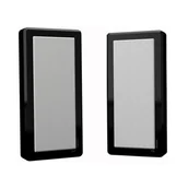 Głośniki i kolumny - DLS FLATBOX M-One głośnik naścienny (para/czarny) - miniaturka - grafika 1