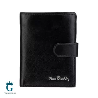 Portfele - Duży zapinany portfel męski Pierre Cardin TILAK06 326A RFID - grafika 1