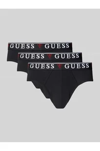 Slipy z elastycznym paskiem z logo model BRIAN - Guess - Majtki damskie - miniaturka - grafika 1