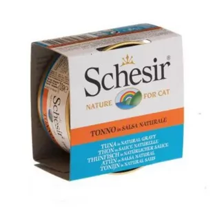 Schesir Natural tuńczyk 56x70g - Mokra karma dla kotów - miniaturka - grafika 1
