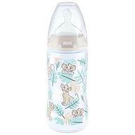 Pozostałe akcesoria dla kotów - NUK Butelka wskaźnik temperatury Lew 300ml 6-18m - miniaturka - grafika 1