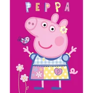 Kołdry i poduszki dla dzieci - Świnka Peppa Koc polarowy Dziecięcy 110 x 140 cm - miniaturka - grafika 1