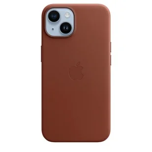 Etui skórzane Apple MagSafe do iPhone'a 14 Umber - Etui i futerały do telefonów - miniaturka - grafika 1