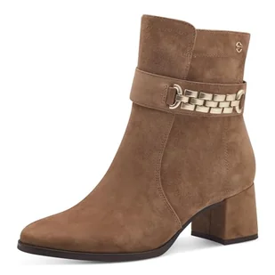 Tamaris Comfort damskie buty na obcasie 8-85313-43, modne kozaki, Pepper, 42 EU szerokie, Pepper, 42 EU Weit - Kozaki damskie - miniaturka - grafika 1