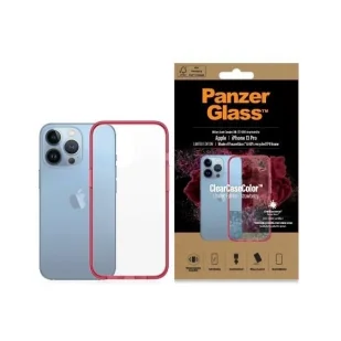 Etui PanzerGlass ClearCase antybakteryjne z certyfikatem Military Grade na iPhone 13 Pro - przezroczysto-różowe - Etui i futerały do telefonów - miniaturka - grafika 1