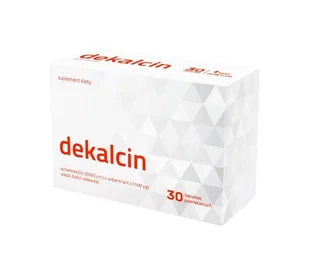 NOVISC PHARMA SP. Z O.O. NOVISC PHARMA SP Z O.O Dekalcin x 30 tabl powlekanych - Suplementy diety - miniaturka - grafika 1