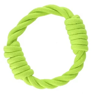Dingo Zabawka dla psa - Ringo zaplatane Energy 18cm zielone - Zabawki dla psów - miniaturka - grafika 1