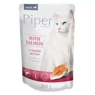 Piper Piper Kot Łosoś saszetka 100g - Mokra karma dla kotów - miniaturka - grafika 1