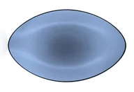 Talerze - Revol EQUINOXE Talerz owalny 35x22,3 cm, niebieski Cirrus Blue - miniaturka - grafika 1