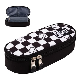 St. Right Piórnik Szkolny Saszetka Usztywniona Z Wewnętrzną Klapką Etui Na Przybory Szkolne Chess Cats - Piórniki - miniaturka - grafika 1