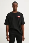 Koszulki męskie - t-shirt uomo diesel a14947 0niar - t-boxt 9xx - miniaturka - grafika 1