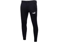 Spodnie męskie - Puma  Spodnie Męskie Dresowe Bawełniane Ess Slim Pants Fl Black 586748 01 Xxl - miniaturka - grafika 1