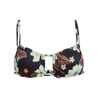 Stroje kąpielowe - Stanik bikini typu bralette dla Kobiety PT BEACH CLASSICS Czarny - miniaturka - grafika 1