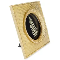 Ramki na zdjęcia - Ramka na zdjęcia do postawienia złota 10x10 cm - miniaturka - grafika 1