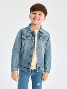 Kurtki i płaszcze dla chłopców - Sinsay - Kurtka jeansowa - niebieski - miniaturka - grafika 1