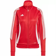 Bluzy damskie - Bluza damska adidas Tiro 24 Training czerwona IR7493 L - miniaturka - grafika 1