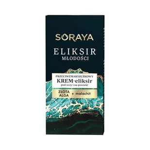 Soraya ELIKSIR MŁODOŚCI PRZECIWZMARSZCZKOWY ELIKSIR KREM POD OCZY 15ML - Kosmetyki pod oczy - miniaturka - grafika 1