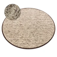 Dywany - Dywan NEPAL 2100 koło sand, beż - wełniany, dwustronny, naturalny beżowy koło 100 cm - miniaturka - grafika 1