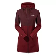 Płaszcze damskie - Berghaus Rothley Gore-Tex damska kurtka typu shell, regulowana, wygodna, przyjazna dla środowiska płaszcz, czarna - miniaturka - grafika 1