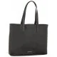 Torebki damskie - Torebka Sculpted Slim Square Tote Chain Black K60K611187 BDS (CK392-a) Calvin Klein - miniaturka - grafika 1