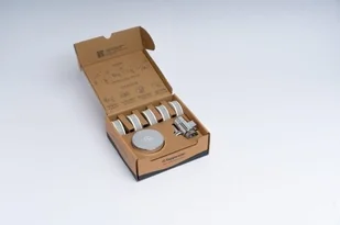 Filtr do wody na kran TAPP Water Compact Chrome - Zestaw Roczny - Wkłady filtrujące - miniaturka - grafika 1