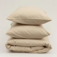 Pościel - Pościel z satyny żakardowej Ivory Bliss 160x200 cm - miniaturka - grafika 1