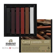 Kredki, ołówki, pastele i pisaki - Talens Talens Rembrandt Carre Tradit Pastele suche 6 kol 34820106 - miniaturka - grafika 1