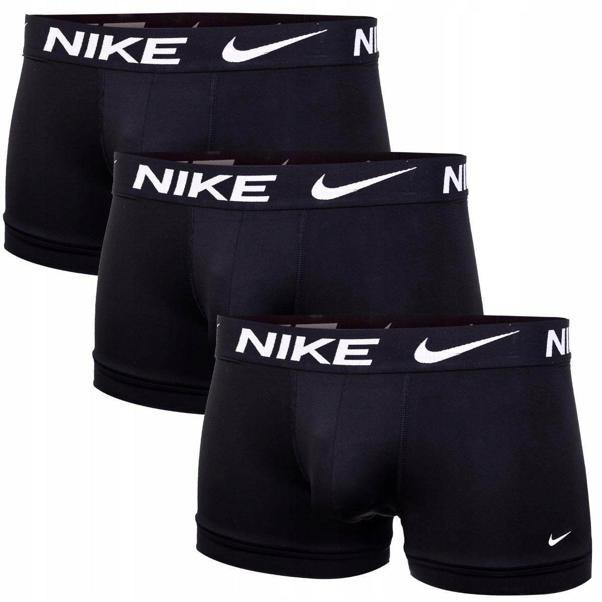 NIKE BOKSERKI MĘSKIE MAJTKI TRUNK 3PK CZARNE r.XL