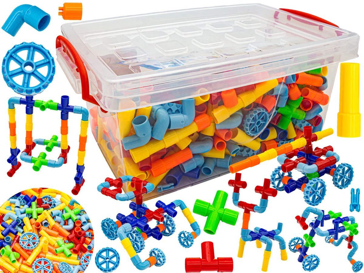 Zestaw Klocki Konstrukcyjne, Kolorowy Dla Dzieci