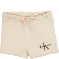 Spodnie i spodenki dla dziewczynek - CALVIN KLEIN JEANS Szorty | Regular Fit - miniaturka - grafika 1