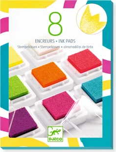 Zestaw poduszeczek z tuszami Djeco - Pop - Zabawki kreatywne - miniaturka - grafika 1