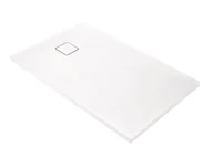 Brodziki prysznicowe - Deante Correo Brodzik prostokątny 100x80 cm alabaster KQRA46B - miniaturka - grafika 1