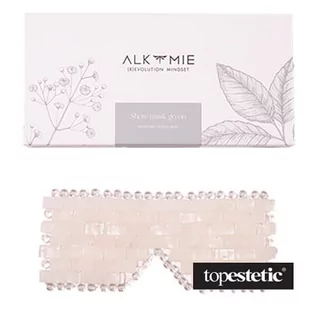 Alkmie Alkmie Show Mask Go On Maska chłodząca z białego opalu 1 szt - Pozostałe akcesoria do kąpieli i SPA - miniaturka - grafika 1
