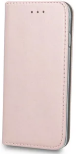 Pokrowiec Smart Magnetic do Huawei P30 Lite różowo-złoty - Etui i futerały do telefonów - miniaturka - grafika 1