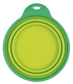 Sprzęt podróżny i transportery dla psów - Trixie Silikonowa Miska Podróżna - 1 L, O 18 Cm - miniaturka - grafika 1