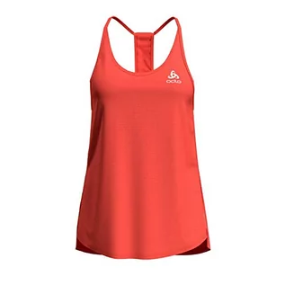 Koszulki i topy damskie - ODLO Damski top Zeroweight Tanktop, gorący koral, S 312621 - grafika 1