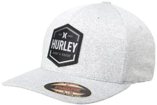Hurley Męska czapka z daszkiem M Wilson Hat, Szary/biały/czarny, S - Czapki damskie - miniaturka - grafika 1